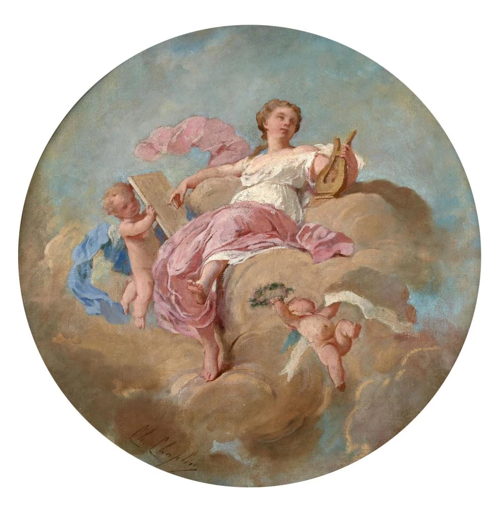 Charles Joshua Chaplin - Allegoria della musica